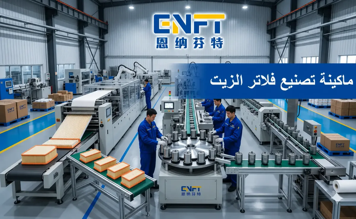 ماكينة تصنيع فلاتر الزيت