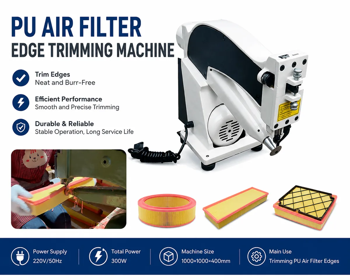 PU Edge Trimming Machine 1