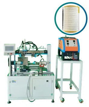 Integrated Thread and Glue Winding Machine 1